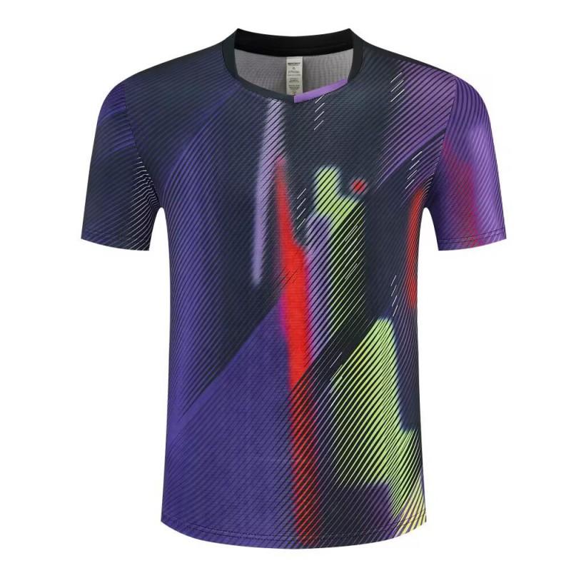 Quick-Dry Badminton Tennis Table Training Jersey Men Women Sportswear Performance Top