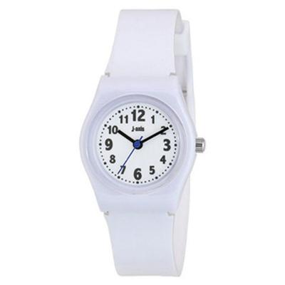 J-AXIS Men's TCL60-W (jaxis Children Sun Flame) Round Watch White Analog
