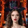 Unique Bat Themed Headband Comfortable Wear Costume Hair Decoration For Children Teens Halloween Carnival Celebrations