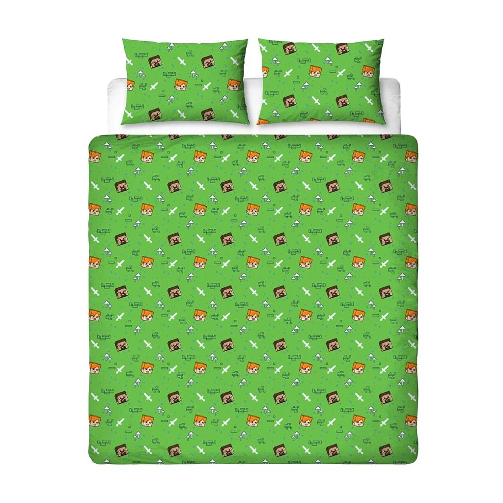 Minecraft Levels Double Duvet Set