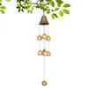 Dragon Phoenix Lucky Wind Chimes Multifunction Copper Alloy Bell Fengshui Bell Pendant for Door Window Wall Tree Decoration