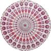 Pokrývka na kulatý stůl Bohemia Indian Mandala Ubrus Látka Páv Otec Ubrus Kuchyňský styl Středozemního stylu Boho