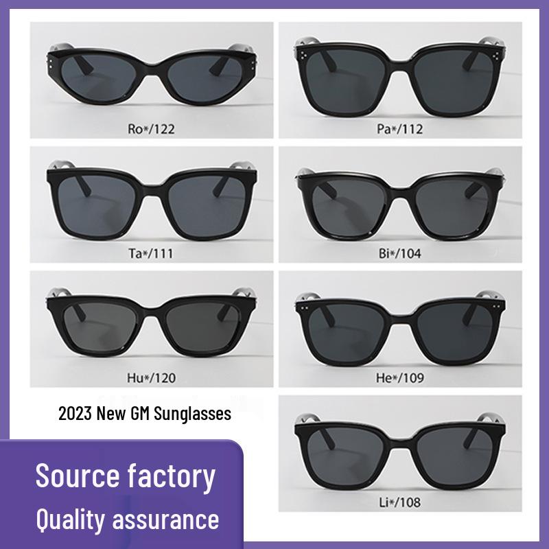 TR90 5-Piece Magnetic Clip-On Polarized Sunglasses Set with Pouch for Men & Women