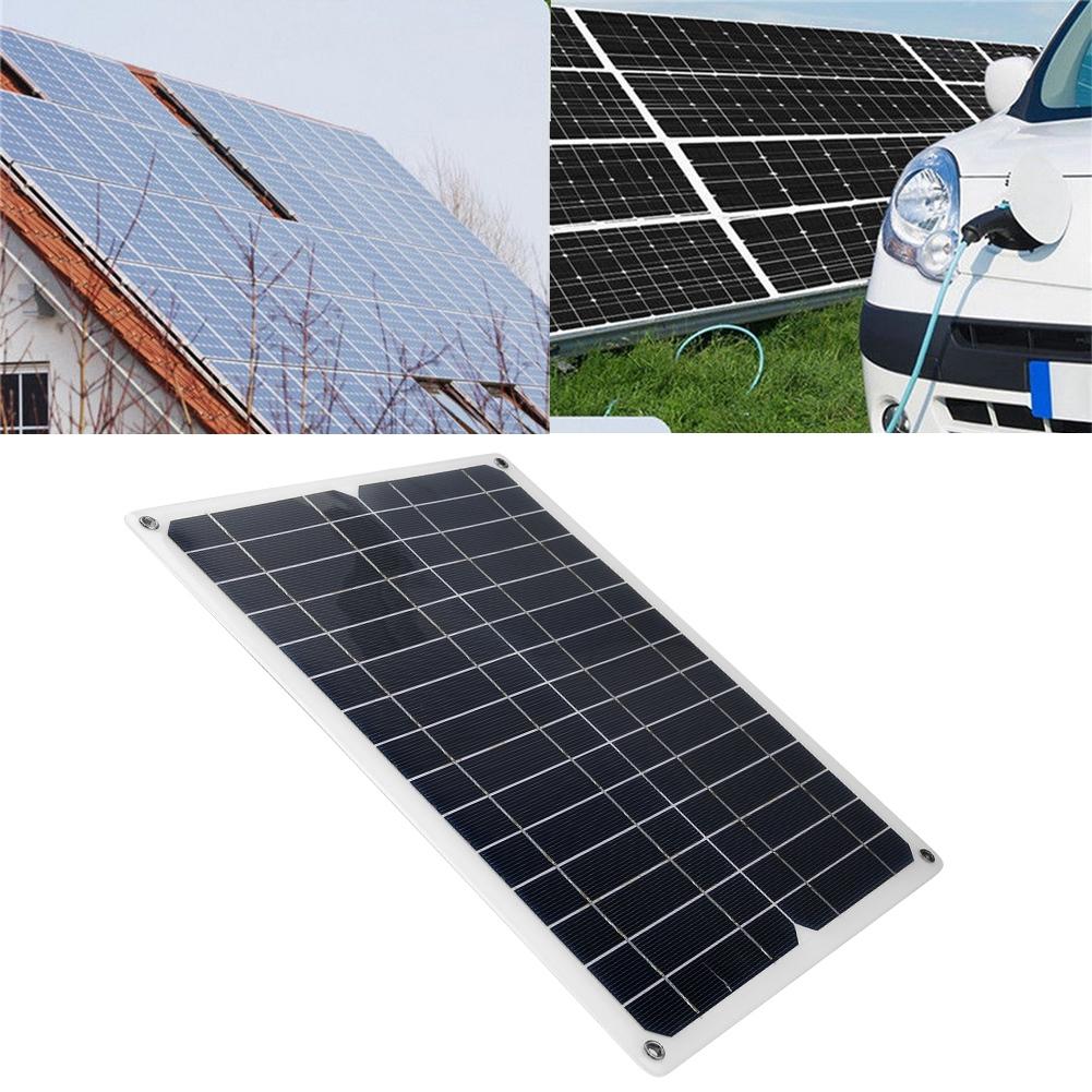 Tragbares 15W DC 18V/5V Dual-USB Solar-Powerbank-Panel Reise Auto Boot Ladegerät