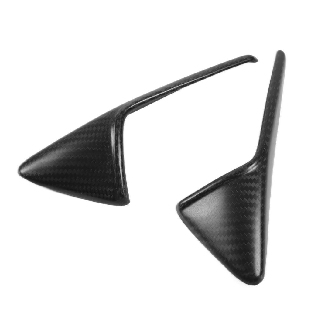 1 Pair Side Camera Vent Cover Trim Real Carbon   Decor Replacement for      