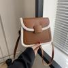 Bag Women's 2025 New Retro Lamb Wool Small Square Bag Niche Versatile Ins Shoulder Bag Crossbody Bag Commuter Bag