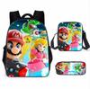 Cartoon Backpack, Primary And Secondary School Students Three-Piece Set, School Bag, Backpack, Shoulder Bag, Pencil Case.