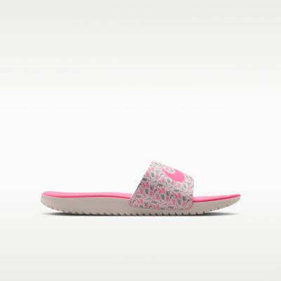 Nike Kawa Kids' Outdoor Slippers Pink