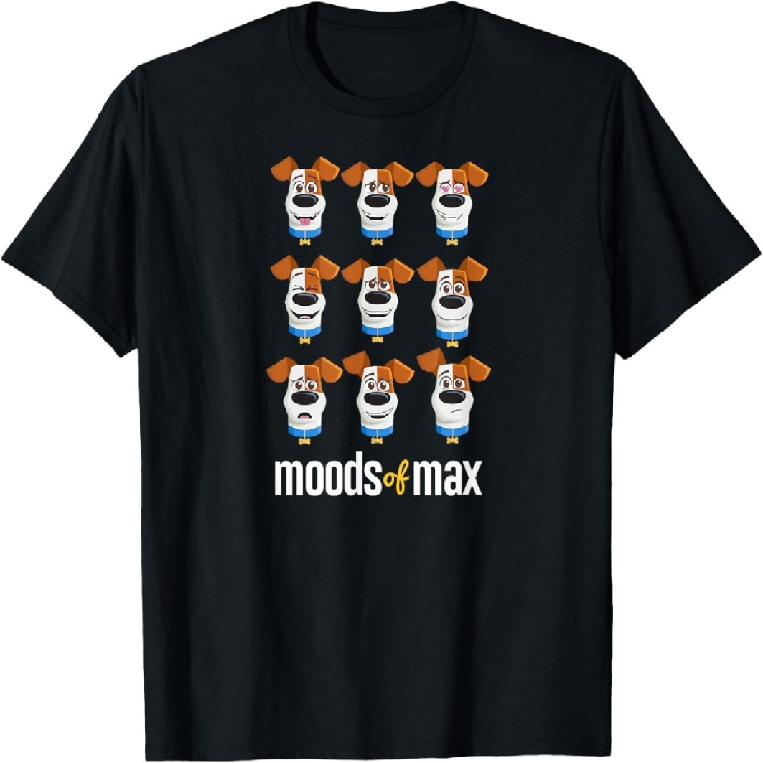 The Secret Life of Pets 2 Moods of Max T-Shirt XXXXXL разноцветный