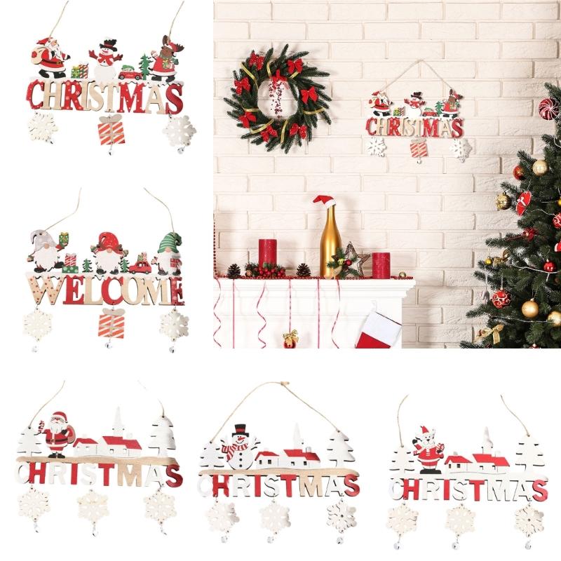 Multipurpose Sturdy Wood Glittered Christmas Baubles Shatterproof Tree Decorations Home Accessory Decoration