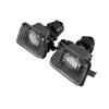 One Pair Clear Glass Front Fog Light For Volkswagen for VW Golf Jetta MK2 (Big Bumper ONLY)