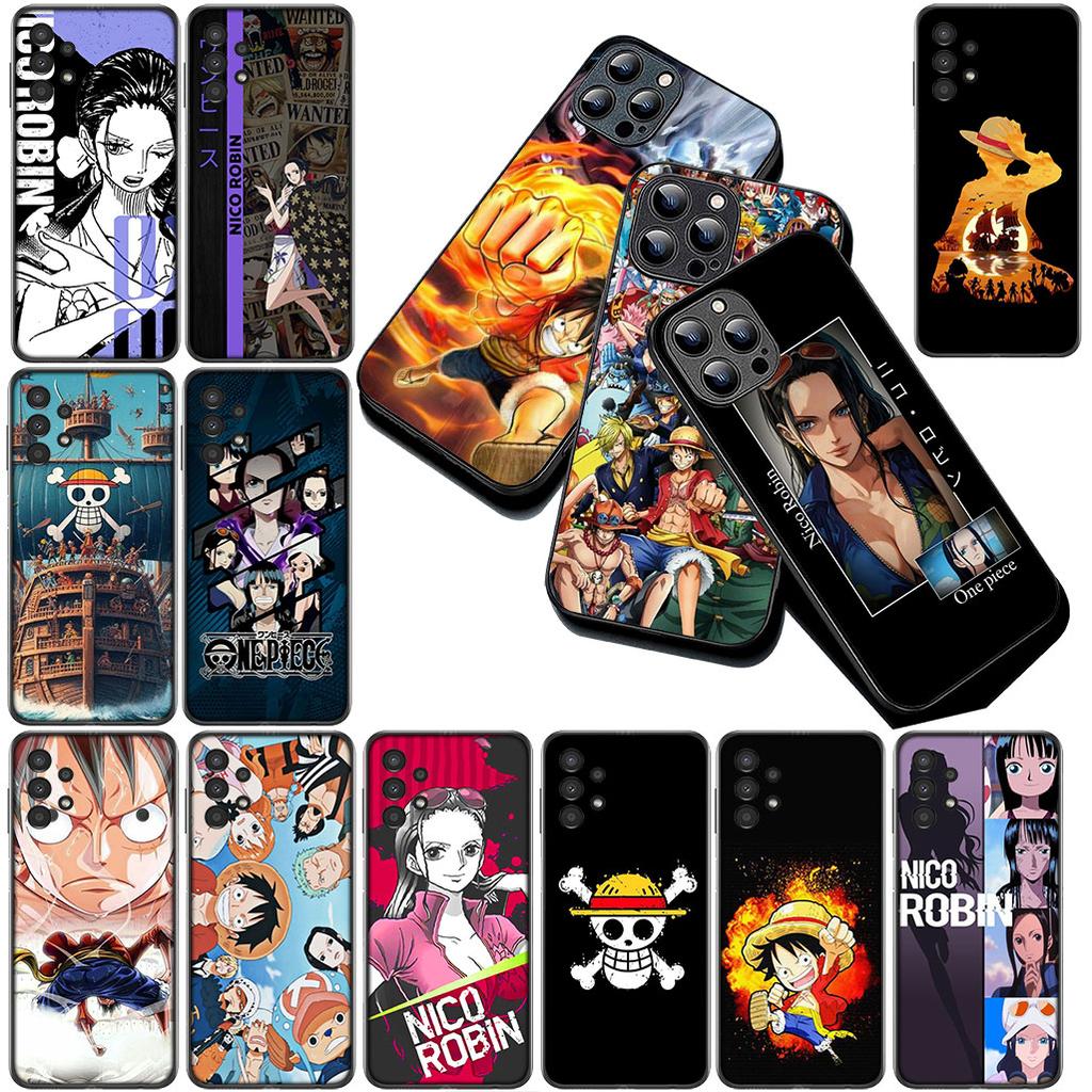 ONE Luffy PIECEs Nico Robin Phone Cover for Xiaomi Redmi Note 14 13 Pro Plus ProPlus 13C 14C Pro+ 5G Protective Case
