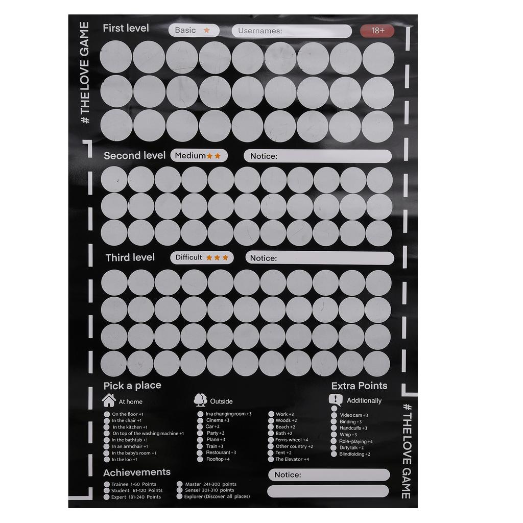 100 Date-Ideen Rubbel-Poster Abenteuer-Herausforderung Partnergeschenk Bucket List Abenteuer-Herausforderung Bucket List Date-Night-Ideen