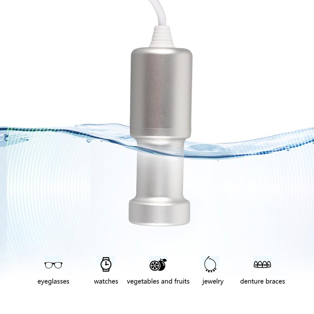 Jewelry Cleaning Machine Portable Ultrasonic Fruits Eyeglass Cleaner Necklace Jewelry Cleaning Machine Ultrasonic Fruits Cleaner