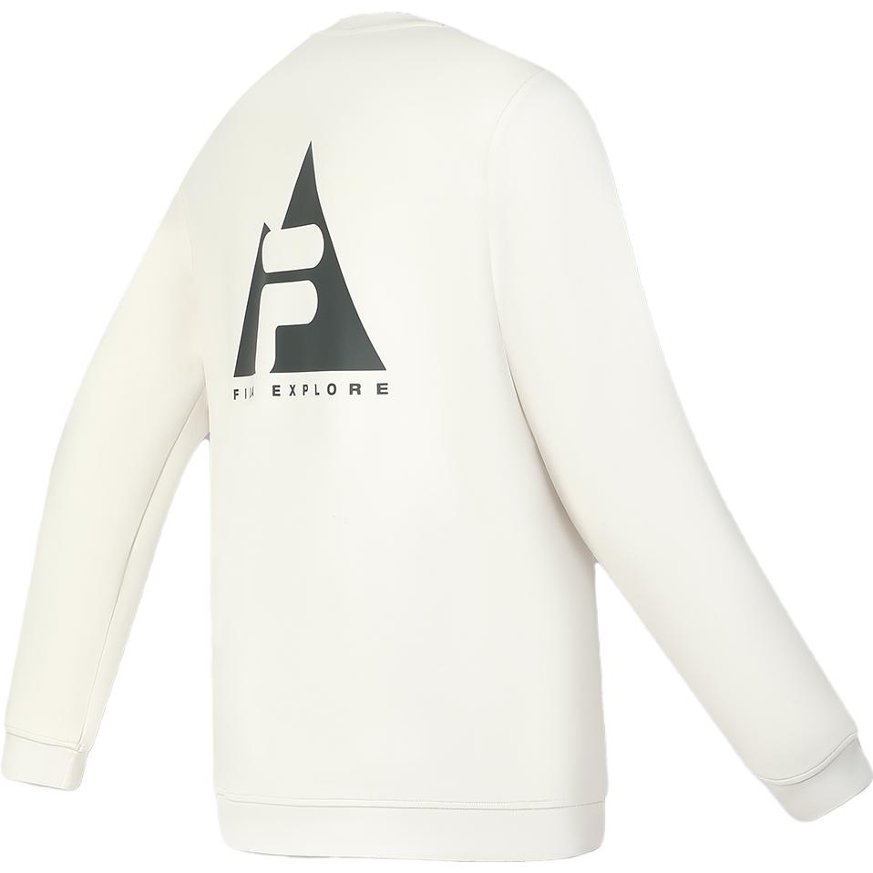 New FILA Sweatshirt Men's Standard White A11M337205F-WT