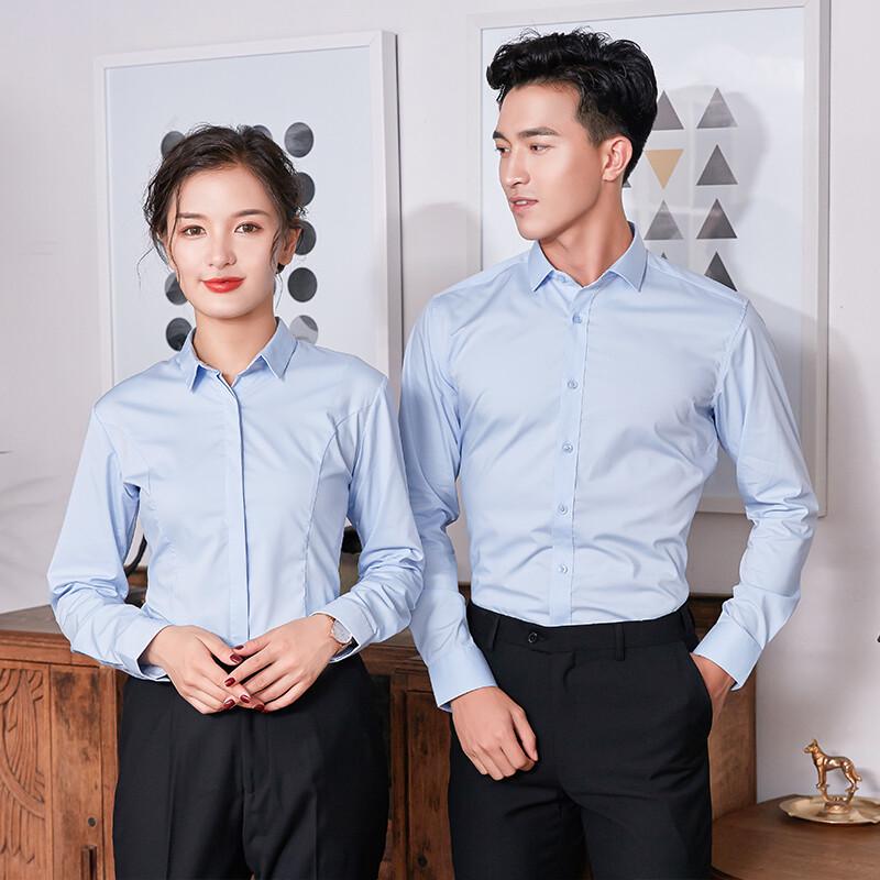 Tromann Unisex Pure Cotton DP Non-Iron Long Sleeve Shirt