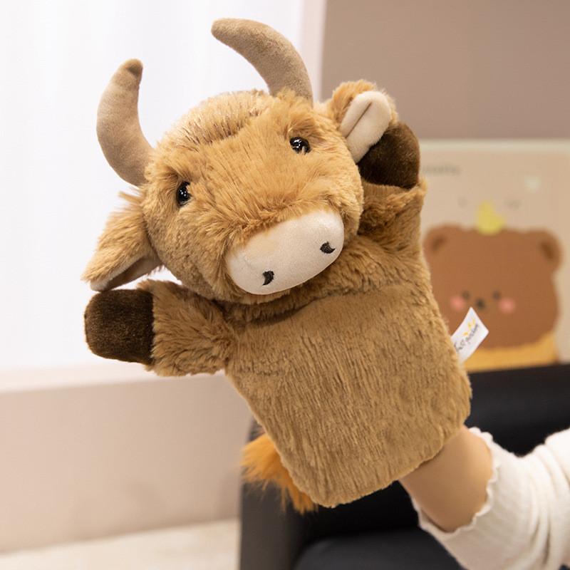 Forest Animal Hand Puppets Set Soft Plush Toys For Storytelling And Play