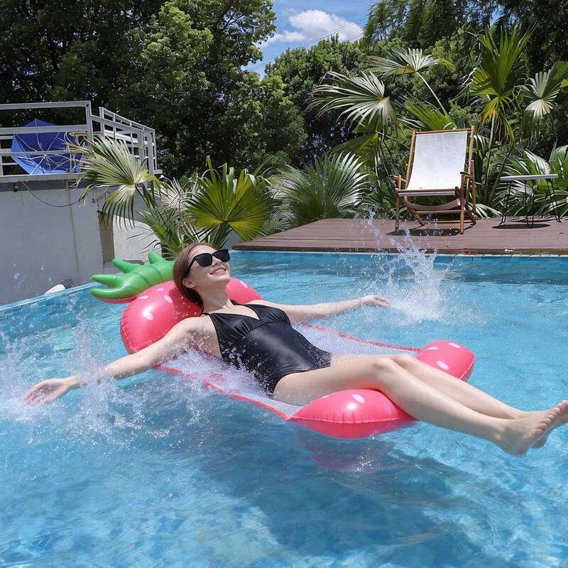 Foldable Lemon Fruit Pool Float