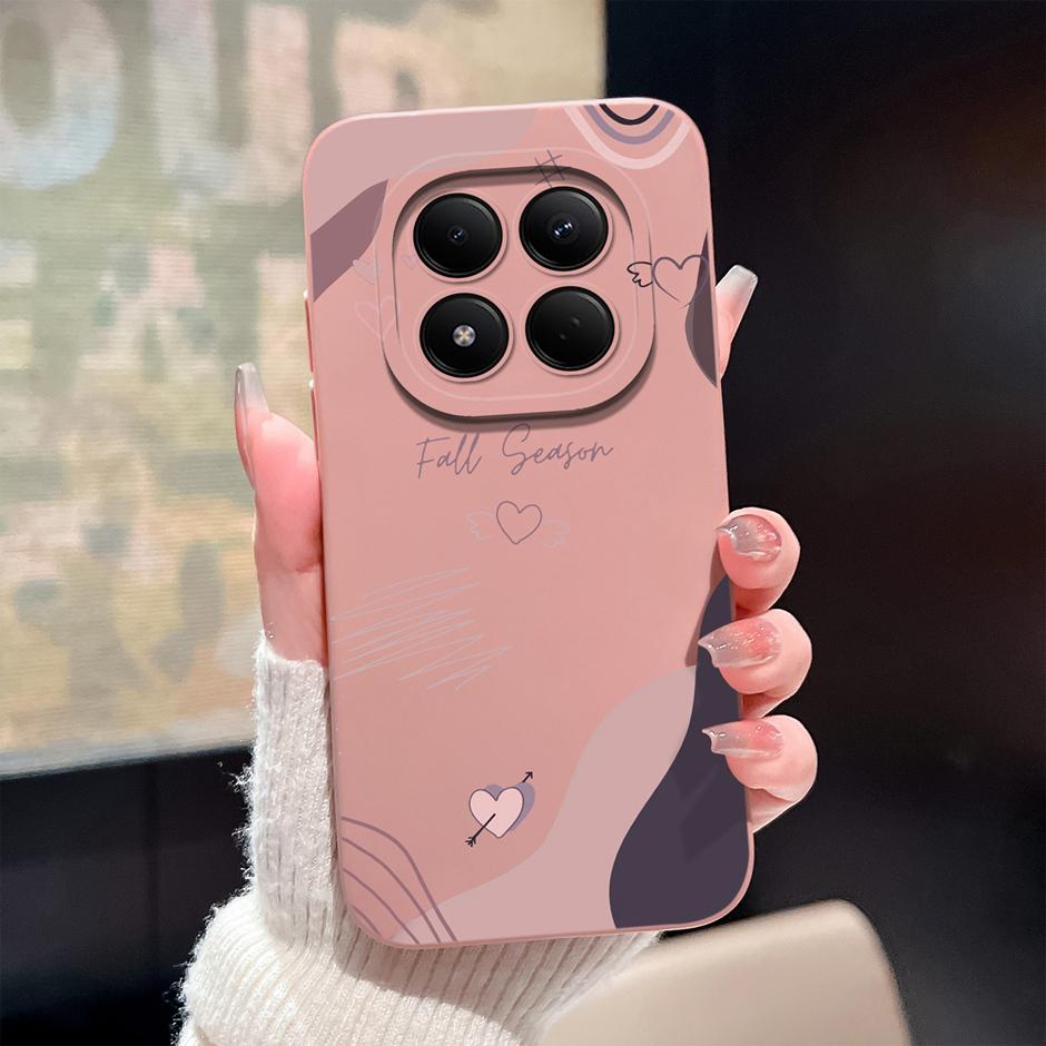 Hüllen Für Redmi Note 15 Pro Plus 4G 5G Cartoon Herz Weiches Silikon Schutzhülle Für RedmiNote15Pro Plus Kratzfest Fundas