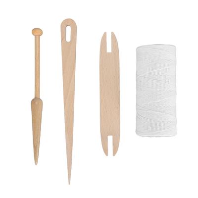 Loom Warp Thread Kit Portable Wear Resistance Pure Cotton Lightweight DIY 1mm Warp Thread for Weaving Loom