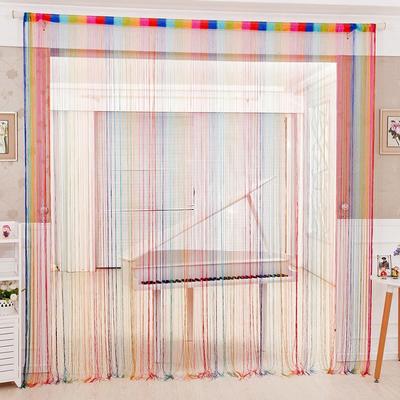 Colorful 1x2m String Curtain for Wedding, Hotel, KTV, Door, and Salon Decoration