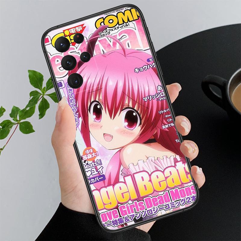 

Phone Case For Samsung A17 A55 A16 A56 A35 A15 A53 A54 A33 A34 A25 A05S A52 A52S A07 A26 A06 Angel beats Yui A15