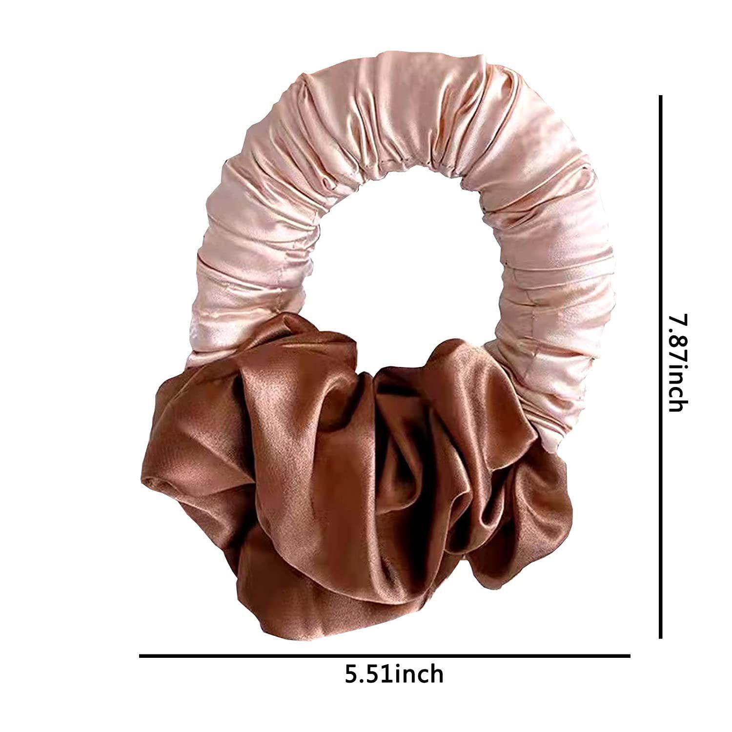 Бесследно закручивающая насадка-ролик для волос, Без нагрева спящая плойка, Портативная плойка для сна, Резинка для волос в форме толстой кишки. normal
