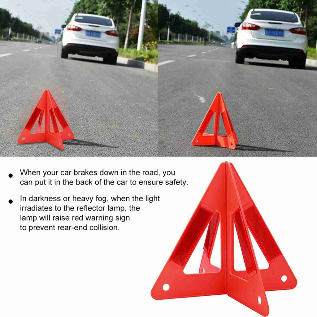 Portable Car Emergency Breakdown Reflective Warning Safety Road Stop Sign