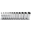Jeu De Douilles - BGS TECHNIC - 12 Pièces - 6,3 Mm - Chromé Mat