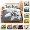 Bedding Set Home Bed Decor Cool Football Design 3D Bedding Set Soft Comforter Duvet Cover Set Single Double Size