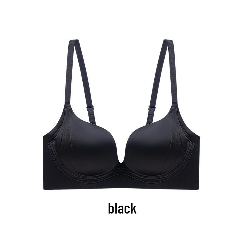 Comfortable Seamless Uplift Bra for Small-Chested Women - Breathable, Wire-Free, Soft Side Support