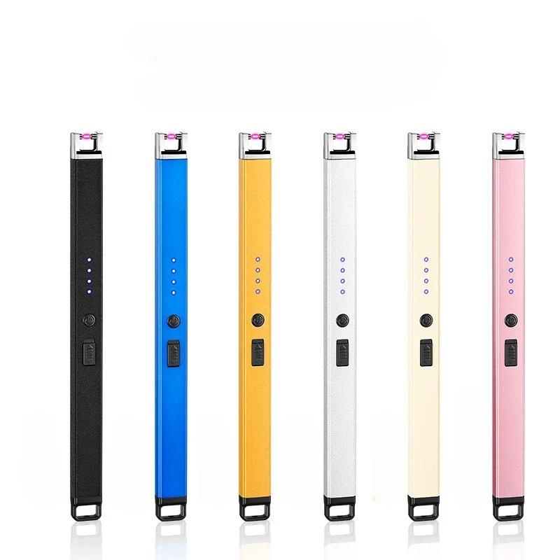 Electric Arc Ignition Windproof Pulse Flameless Plasma Ignition Candle Lighters USB Rechargeable Lighter Kitchen Outdoor BBQ