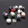 DIY Cardigan Buckle Adjustable Button Brooches Imitation Pearl Brooch  Clothing Dress Coat Sweater