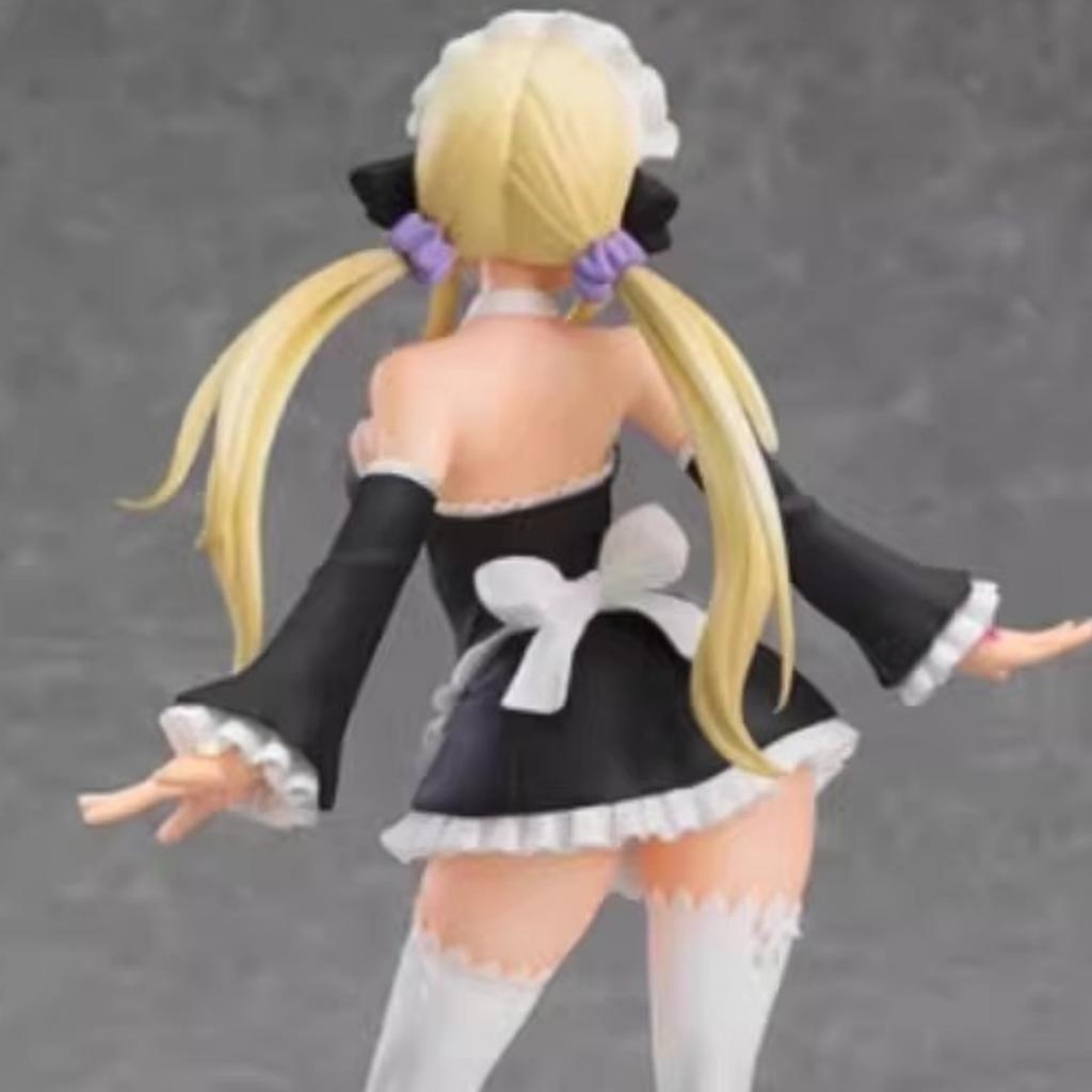 Anime Figure Lucy Heartfilia maid action figures PVC Model statue gifts 18cm