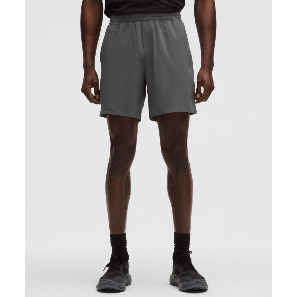 Lululemon Pace Breaker Linerless Short 7  Onyx Grey