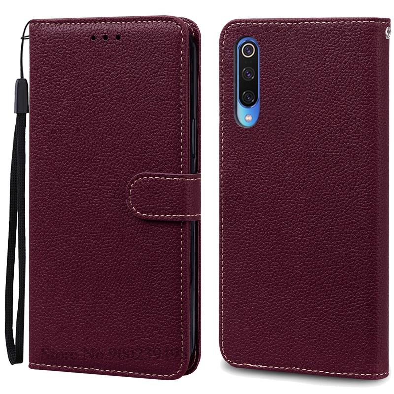Mi 9 Lite Case Leather Flip Cover for Xiaomi Mi 9 Case Mi 9 Lite / Mi 9 SE Phone Case For Xiaomi Mi9 Se Mi 9se 9lite Cover Funda