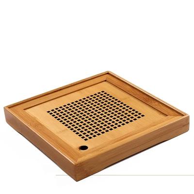 Chinese Bamboo Tea Tray Kung Fu