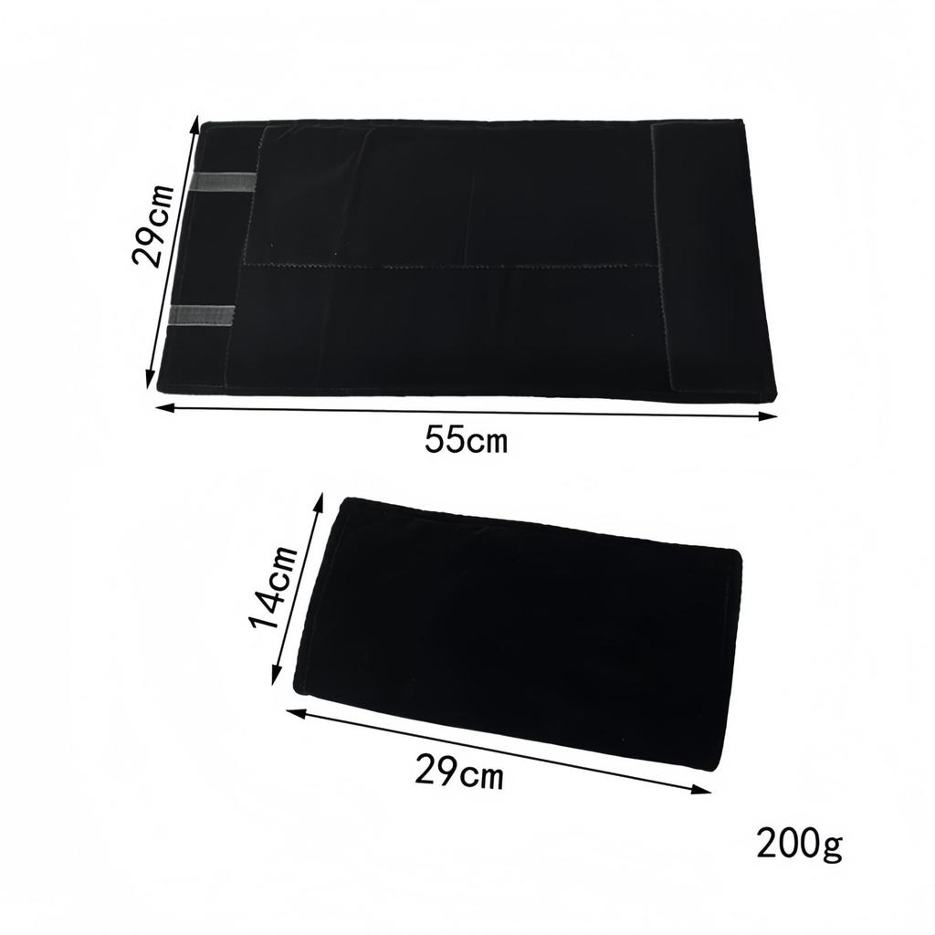 AACV Portable Jewelry Roll Necklace Storage Holds 16 Travel Jewelry Portable Accessory Safe Easy to Display Storage Bag White PU Leather and Case,