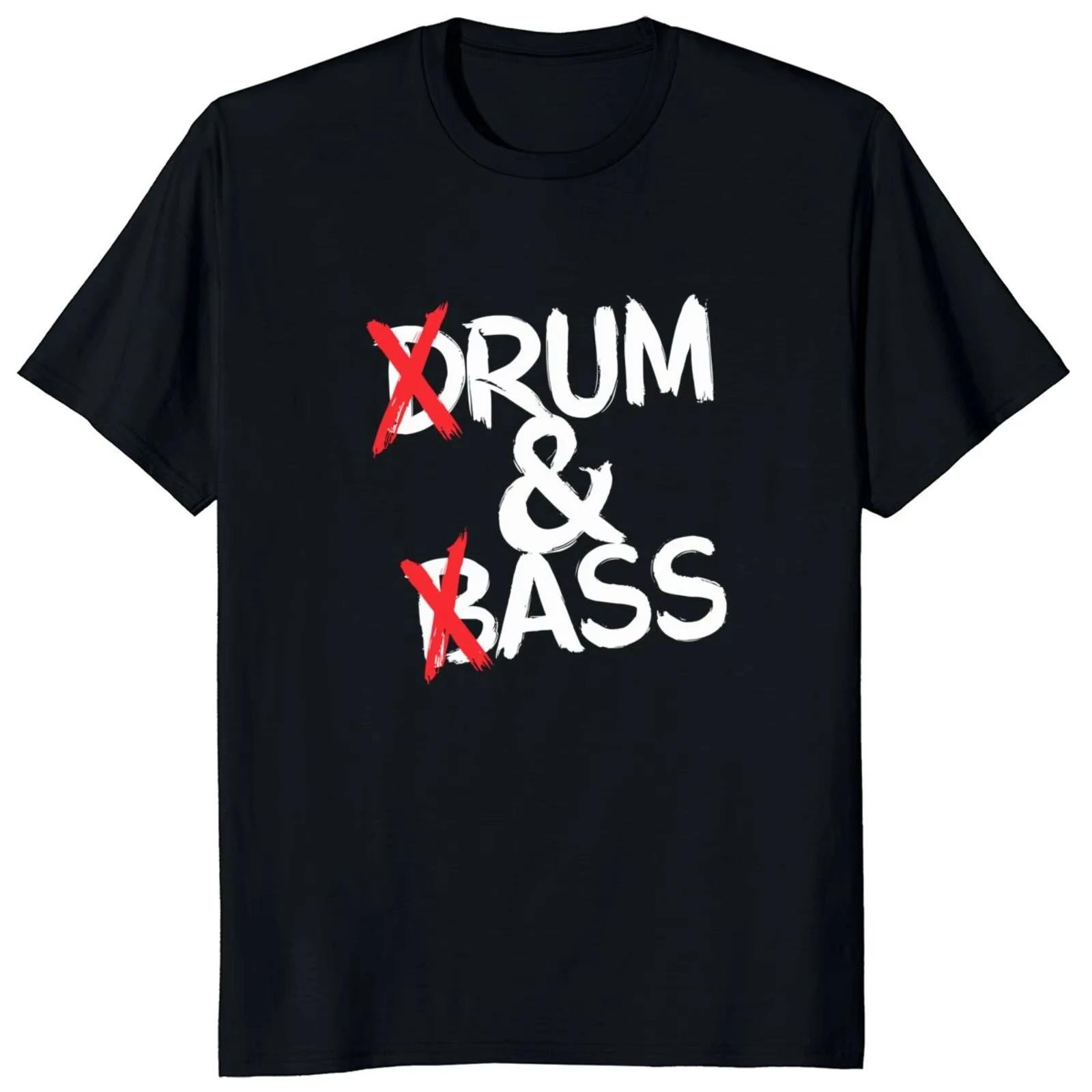 

Смішна футболка Drum and Bass Жартівливі футболки для любителів рому та дупи Y2k З коротким рукавом 100% Бавовна М яка Унісекс З круглим вирізом Літня Футболка Топи Розмір ЄС M