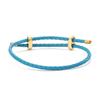 Handmade Colorful Leather Rope Bracelet Adjustable Chain Bangle Unisex Fashion Jewelry Gift for Men and Women