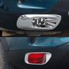 For Citroen C5 Aircross 2018 -  ABS Chrome Front Rear bumper Fog Lights Lamp Cover Frame Auto Trim Exterior Kit Accessories