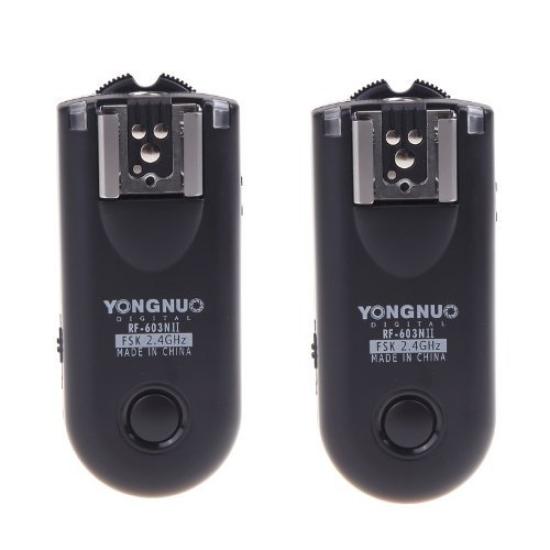 Yongnuo II Wireless Flash Trigger N3 Nikon RF-603N (for D90/D600/D3000/D5000/D7000) [Used]
