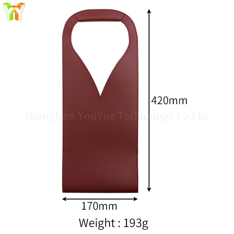 YY RTS Leather Wine Bottle Carrier Bag Elegant Bar Accessories for Wine Gifts for Wine Tote/Bottle Carrier/Bag
