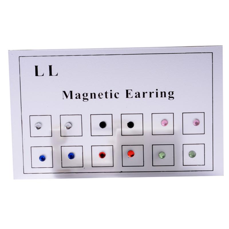 

Stud Non Pierced Magnetic Ear Cuff Fake Piercings Unisex Jewelry Mixed Colors onesieze