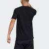 adidas Henley Sport Casual Short Sleeve Tee Men Tops Black GP1816