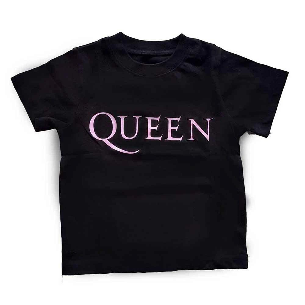 Queen Pink Logo Official Childrens Tee T-shirt Boys Kids 130