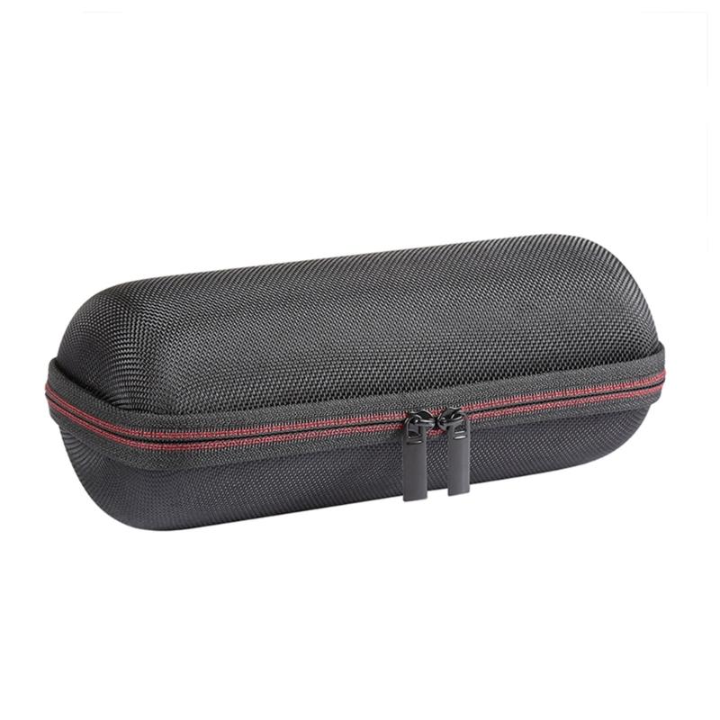 EVA Protective Storage Bag for Flip 7 Wireless Speaker Shock Absorption Design & Detachable Straps