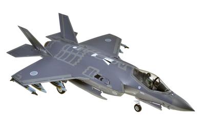 Doyusha 1/72 Maßstab Luftselbstverteidigungsstreitkräfte F-35A Lightning II Plastikmodellbausatz (72-F35-4500)