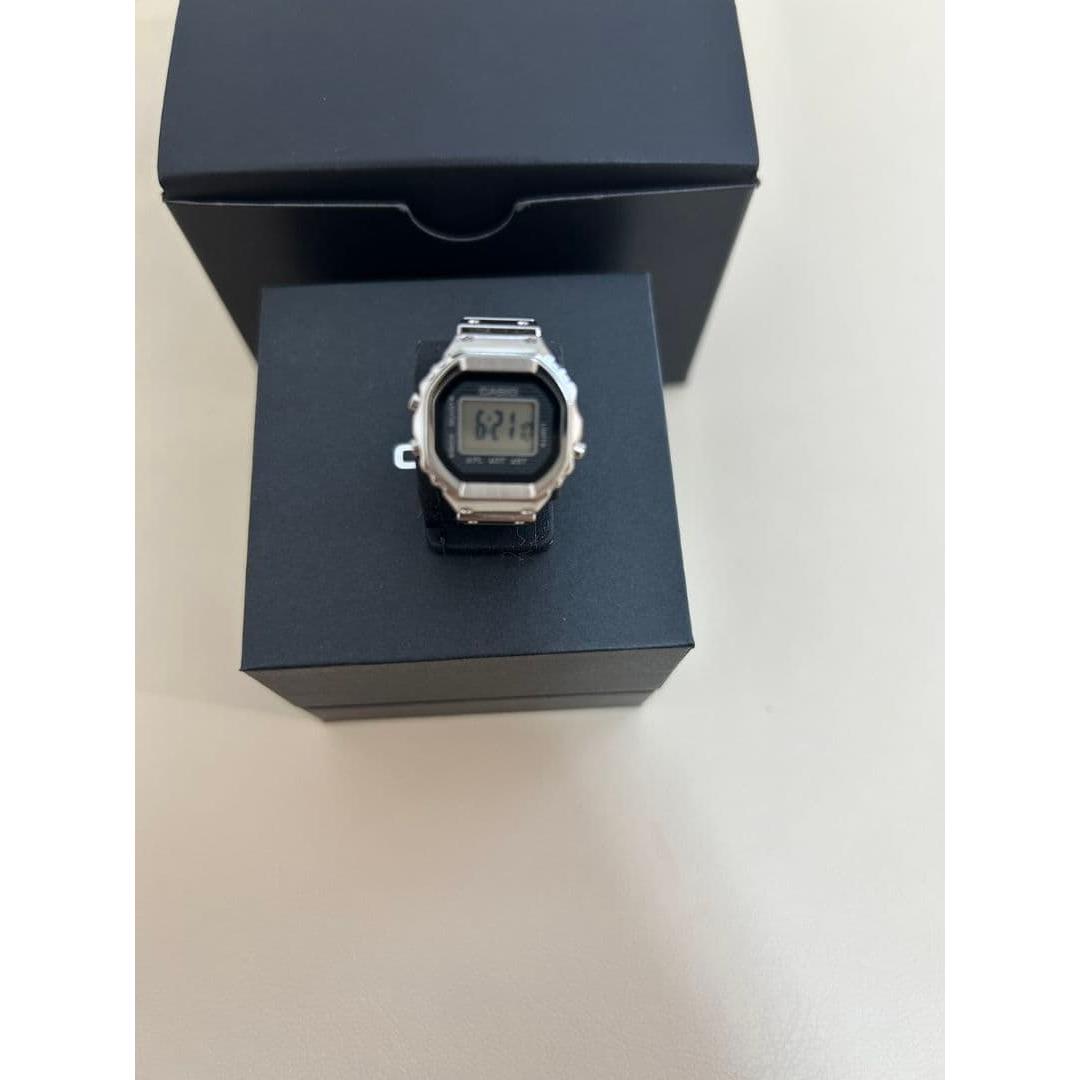 Used CASIO RING WATCH CRW-001-1JR Silver
