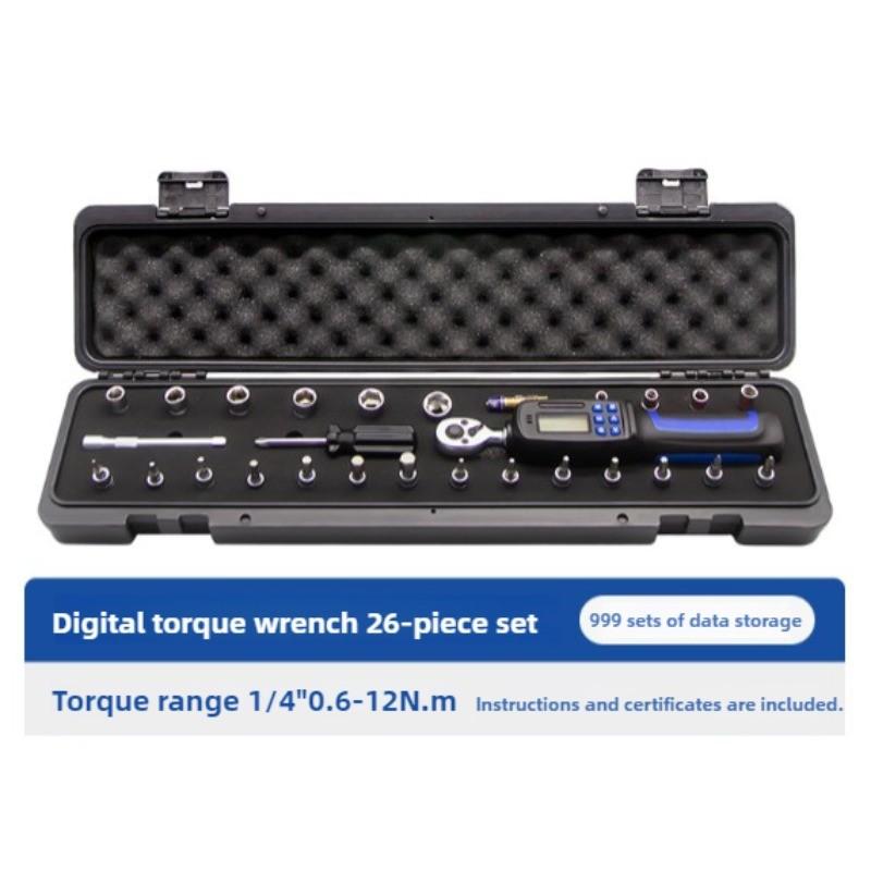 Portable Digital Display Torque Wrench High Precision Electronic Spanner Adjustable Automobile Repair Power Tool